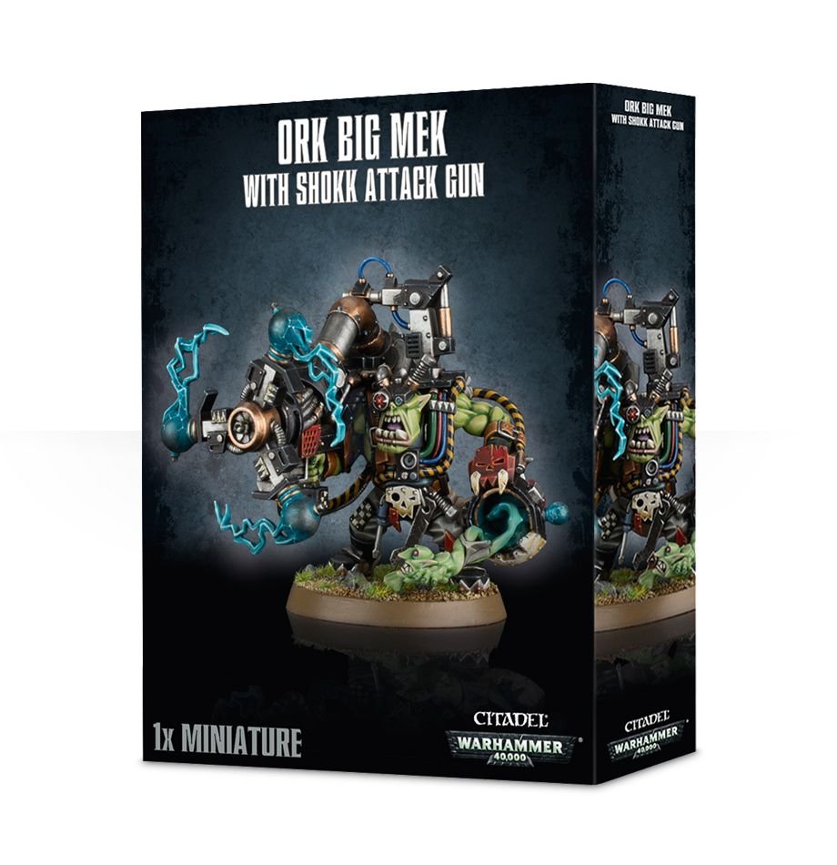 Ork Big Mek w/ Shokk Attack